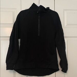 Lululemon Black Half-Zip Pullover